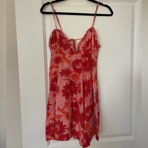 Free People Flower Mini Dress Size Medium
